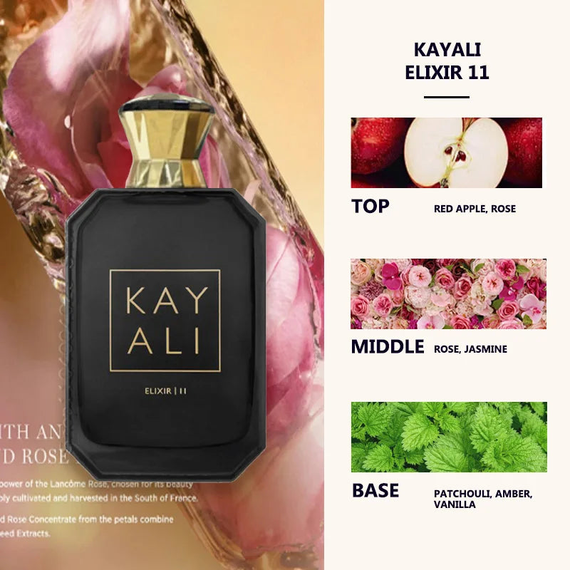KAYALI 100ml EDP Intense Spray - Sweet Fruity Floral & Warm Woody Unisex Fragrance | Long-lasting, Confidence-Boosting Scent