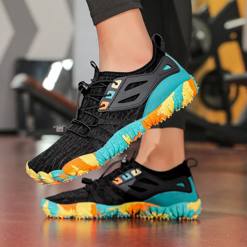 Men's Summer Water Wading Hiking Shoes 2025 Outdoor Women's Sports Shoes Breathable Fast Drying Anti Slip Hiking Beach Barefoot