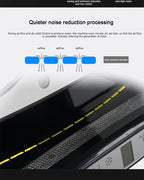 Full New Hand Dryer Induction Hotel Restauran High Speed Jet-type Hand Drying Machine Double-sided hand dryer 220v