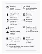 SERVO 18SE MINI 3G Pocket Smartphone Android System Google Play 16GB ROM 2MP Camera WiFi Super Small Smart Phones 2 SIM Standby
