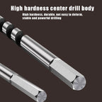 230mm Metal Steel Center Drill 6/8/10/12/14/16/18/20/22/25mm HSS Twist Drill Bit for Wood Door Lock Reaming Woodworking Tools