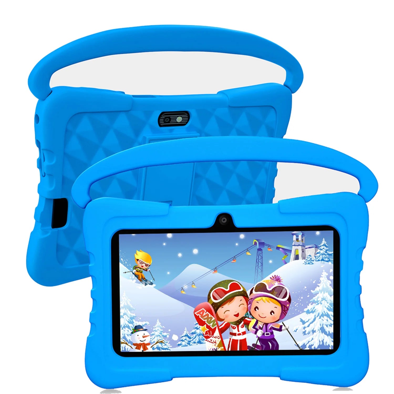 New 5G WiFi 7 Inch Kids Tablets Android 13 Quad Core 4GB RAM 64GB ROM 4000mAh Bluetooth Children's Gift Kids Software Tablet Pc Ürün ana görseli