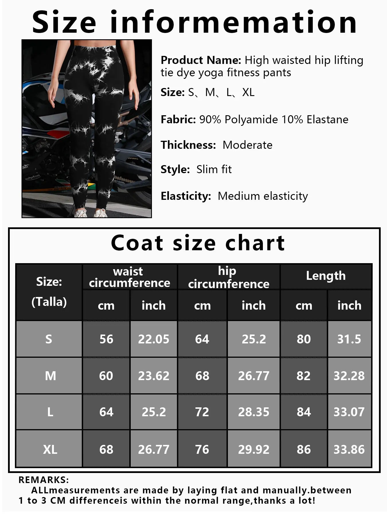 CZGUKE 2-piece women's tie dye pants sports leggings seamless high waisted push ups women's fitness and exercise clothes