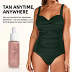 30ml Self -Tanning Drops Body Self Tanner Sunless Tanning Lotion Skin Care to Keep Skin Hydrated for Natural-Looking Tanner