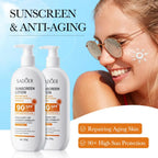 SPF90 PA+++ UVA/UVB sun protection for whole body Anti-aging Refreshing Sunscreen Aloe vitamin E UV Protection sun block