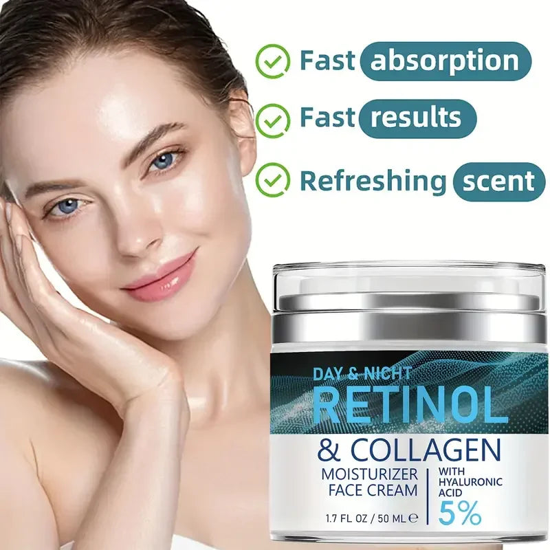 ENVISHA Retinol Collagen Cream Face Skin Care Anti-aging Wrinkle Deep Hydration Moisturizing Skin Health Whitening Exfoliation Ürün ana görseli