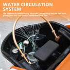 Luxury Electric Massage Head Spa Therapy Hair Salon Washing Shampoo Bed