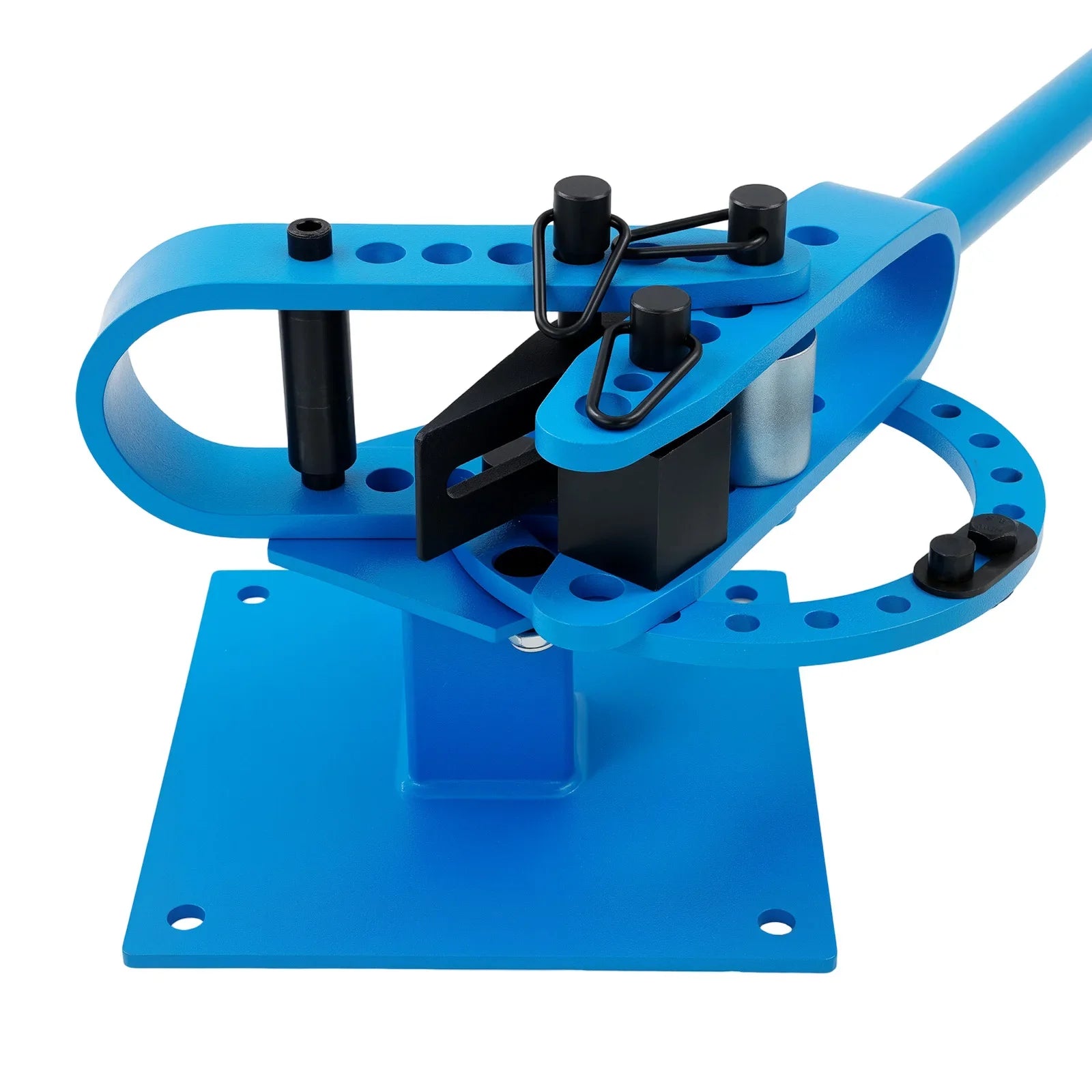 Manual Pipe Bender, Bending Machine with 7 Dies 1"-3", fit Mild Steel Pipe, Bending Tool for Bending Square, Round, Flat Pipes