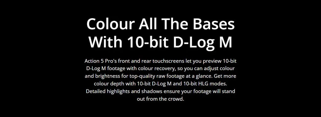 DJI Osmo Action 5 Pro Standard Combo Next-Gen 1/1.3 ″ Sensor Clear OLED Touchscreens 32X Super Slow Motion