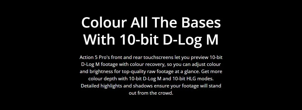 DJI Osmo Action 5 Pro Standard Combo Next-Gen 1/1.3 ″ Sensor Clear OLED Touchscreens 32X Super Slow Motion