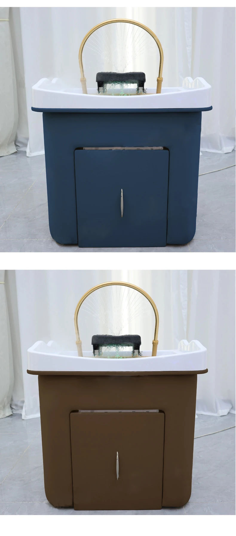 Hair Wash Water Tank Portable Shampoo Bed Acrylic Bowl Sink Hair Care and Styling Appliances for Beauty Salon