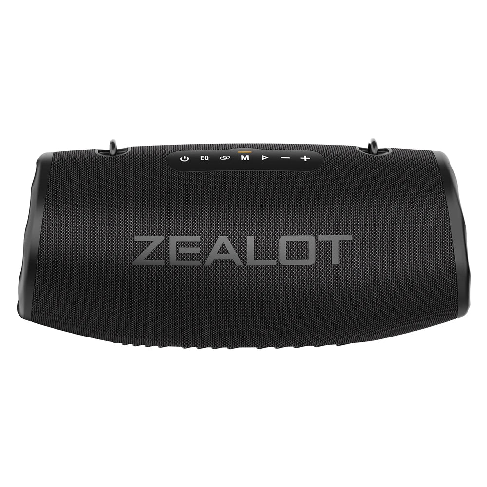 ZEALOT-S87 Outdoor Portable Wireless Bluetooth Speaker 80W High Volume Subwoofer Sound  Performace IPX6 Waterproof camping