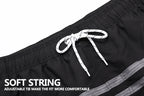 DATIFER Summer New Fashion Polyester Men Shorts Beach Quick Dry Printing Swimsuit Plus Size Mesh Liner Surfing Gym Shorts Men