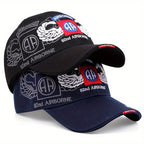 New Men's Tactical Hat Outdoor Fishing and Mountaineering  Baseball Cap 82nd Airborne