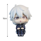 BLUE LOCK Action Figures Isagi Yoichi Bachira Meguru Anime Figure Q Version Figurine Collectible Model Children Toys Doll Gifts