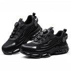 Indestructible Steel Toe Protective Safety Shoes Slip Resistant Abrasion Resistant Work Shoes Men Tough Comfortable Sneaker ﻿