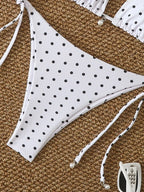 Sexy  Micro Bikinis Sets Pearl Dot Print Swimwear 2026 Bathing Suit Woman Beachwear Women Beach Summer Bikini Two-piece Swimsuit