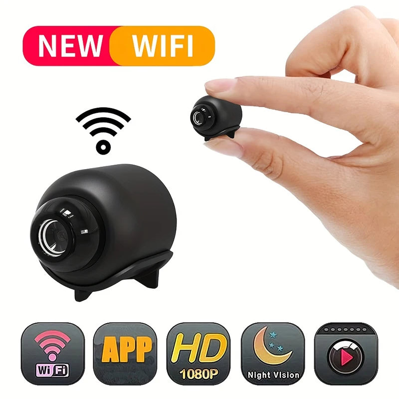 New X5 Mini Camera 1080P Clear Night Vision Lightweight Portable Premium Cams Motion Detection Wireless WiFi Surveillance Camera Ürün ana görseli