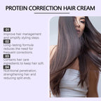250g Keratin Straightening Hair Mask Restore Hair Soften Gloss Straightener Deep Repair Conditioner For Dry Damaged Frizzy Hair