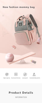 Nappy Changing Baby Nursing Bags Baby Diaper Bag Waterproof Backpack Fashion Mummy Maternity Mother Brand Mom Backpack for Mom