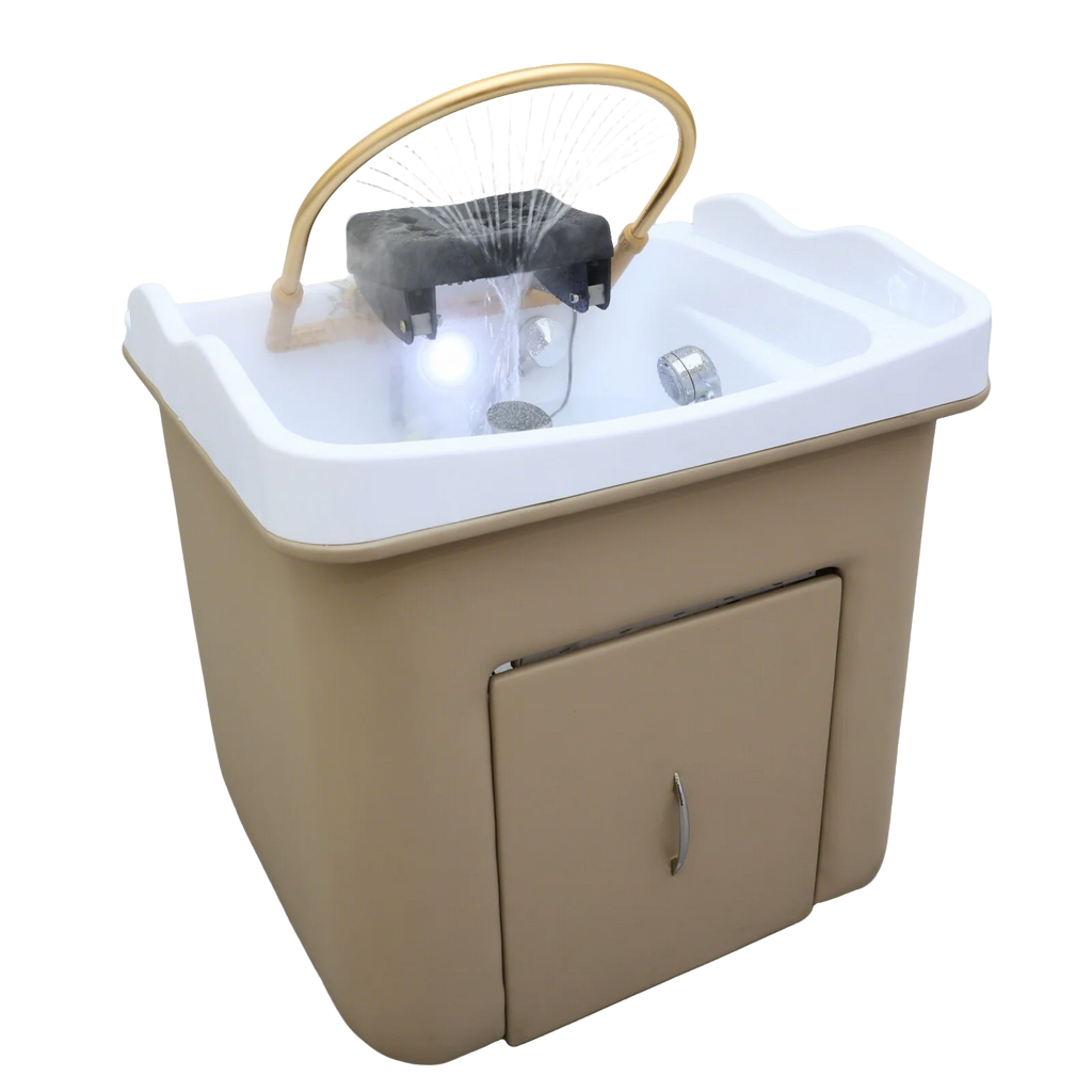 Hair Wash Water Tank Portable Shampoo Bed Acrylic Bowl Sink Hair Care and Styling Appliances for Beauty Salon