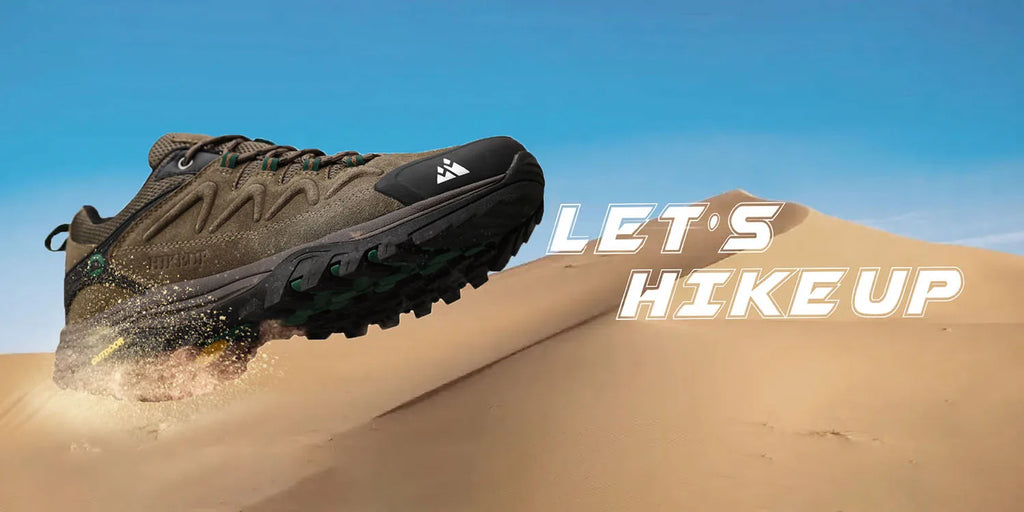 HIKEUP Leather Men Shoes for Men's Casual Shoes Fashion Waterproof Winter Luxury Designer Brand Work Boots Man Non-slip Sneakers