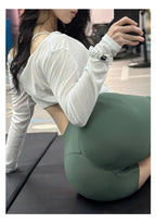 TKITK Shorts Seamless Yoga Pants Women's Fitness Outfits Shark Bite Shorts for Gym Running Cycling Bike Wear Leggings