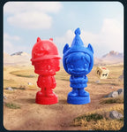 POP MART POLAR Monster Village Series Blind Box - Cute Anime Figure Ornaments Mystery Gift Doll - Original Toys for Collectors