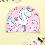 Kids Swim Cap Cartoon Pattern High Elastic Ear Protection Breathable for Pool Swimming Boys Girls Comfort Fit