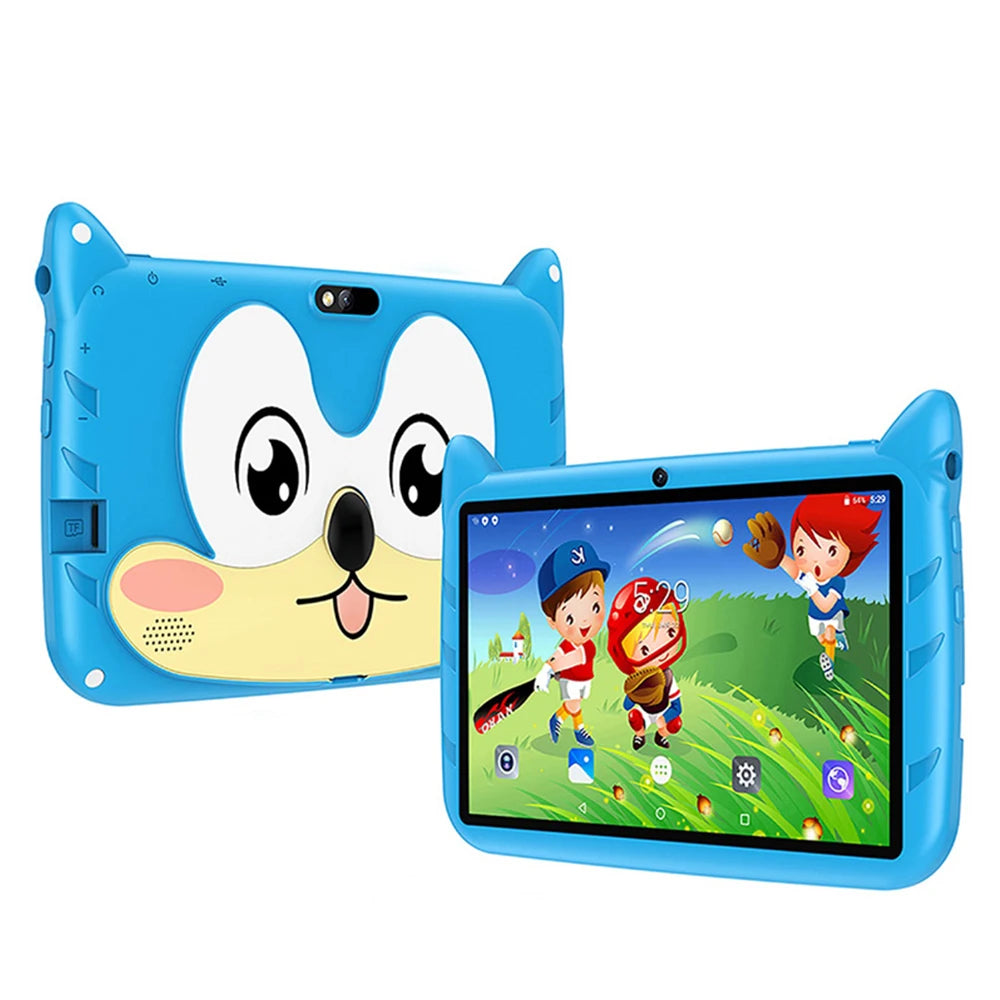 BDF Cartoon Pattern 7 Inch Kids Tablet Quad Core 4GB RAM 64GB ROM Android 13 Google Learning Education Games Tablets 4000mAh Ürün ana görseli