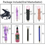 ROUGH BEAST Sex Machine for Women and Men with Dildo Attachment Automatic Masturbation Machine 3XLR Connector Sex Toys Products