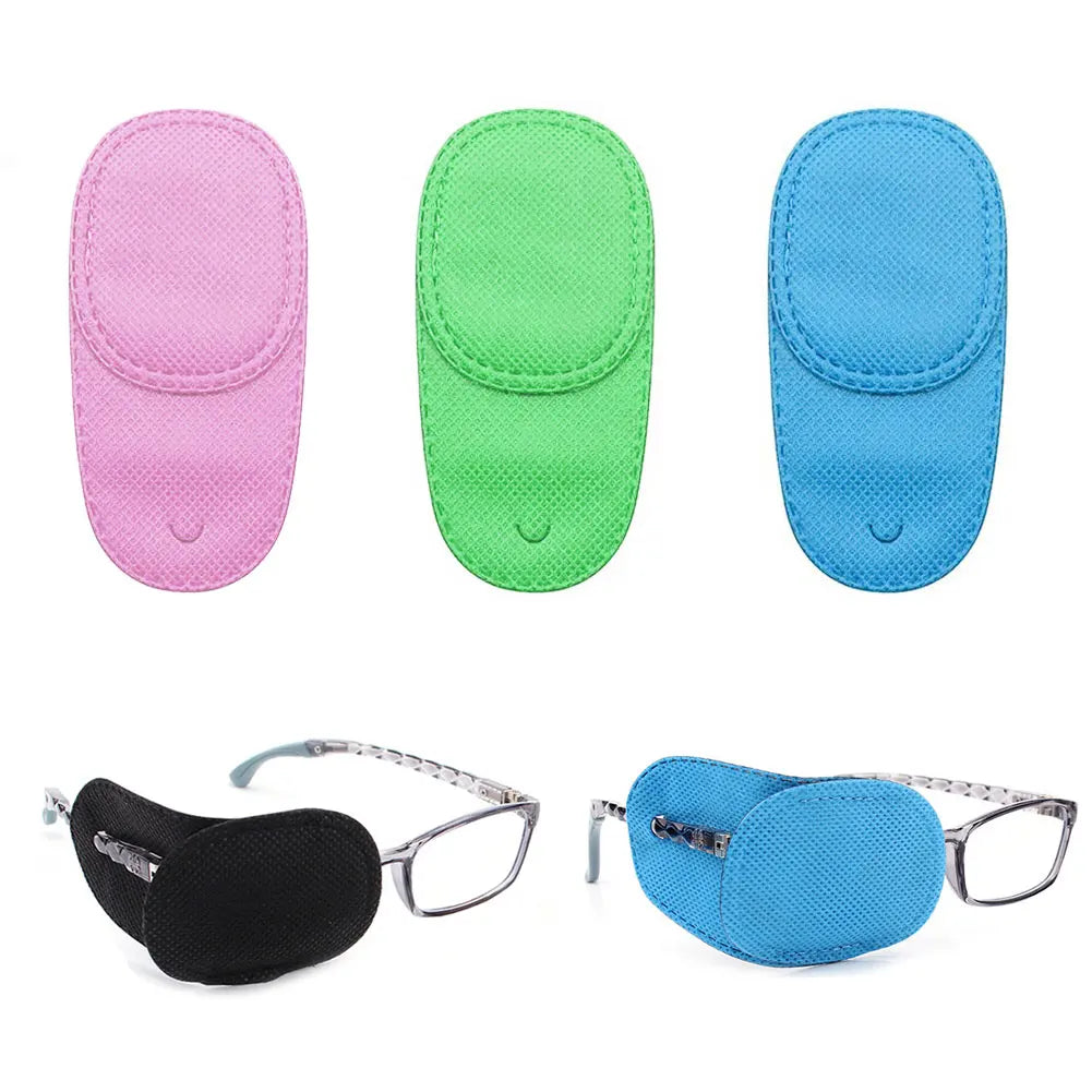 6pcs/set Children Health Care Kids Child Occlusion Medical Lazy Eye Patch Eyeshade For Kids Strabismus Treatment Vision Care Kit
