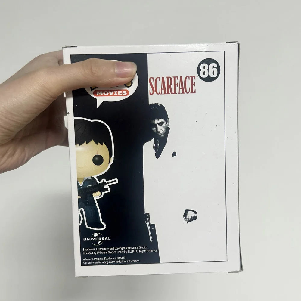 Movies Scarface funkos Tony Montana #86 pops Vinyl Action Figure Toys Collection Dolls Home Decor Model Gifts