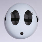 Game Bros Shy Guy Mask Cosplay Funny Unisex Kid Boys Girls Adlut Thicken Plastick Masks Halloween Carnival Party Costume Props