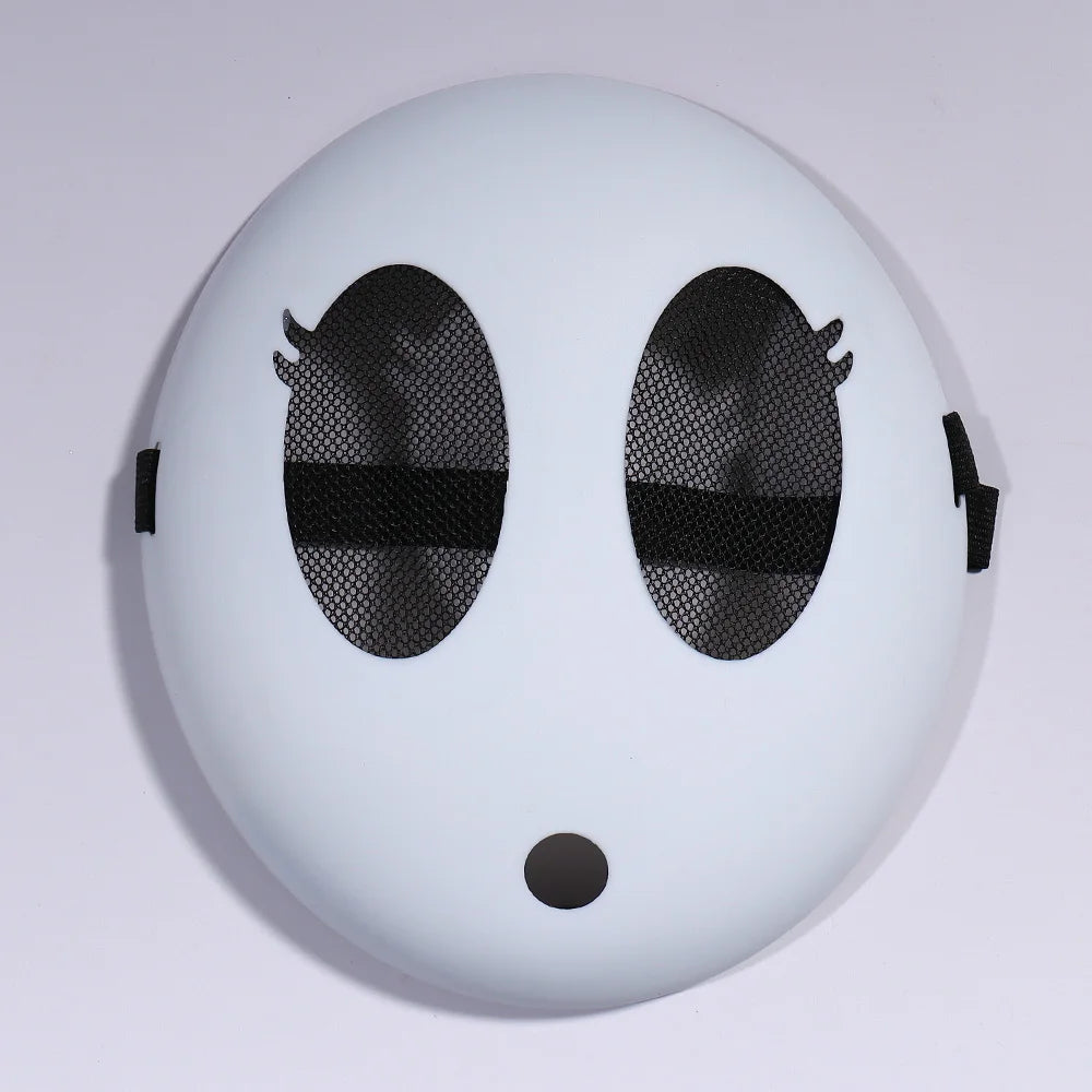 Game Bros Shy Guy Mask Cosplay Funny Unisex Kid Boys Girls Adlut Thicken Plastick Masks Halloween Carnival Party Costume Props