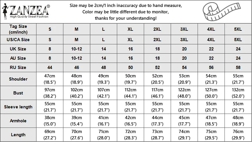 ZANZEA Women Fashion Whiter Shirts Casual Loose Button Down Blusas 2024 Summer Office Blouse Korean OL V-neck Long Sleeve Tunics