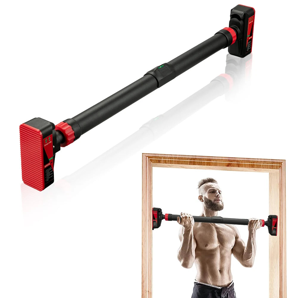 Strength Training Pull-up Bars with Level Gauge 69-92cm Adjustable Width 200kg Max Load Capacity Chin Up Bar For Doorway Ürün ana görseli