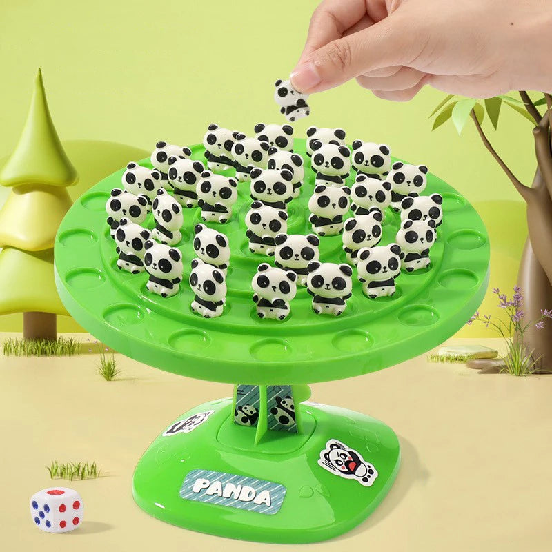 Children's Balance Panda Balance Tree Folding Happy Intelligence Early Education Decompression Game Table Battle Games Ürün ana görseli
