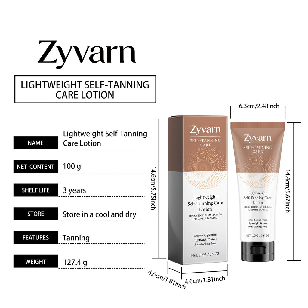 Self-Tanning Care Lotion Gentle Self-Tanning Care Lotion for Natural Sun-Kissed Skin