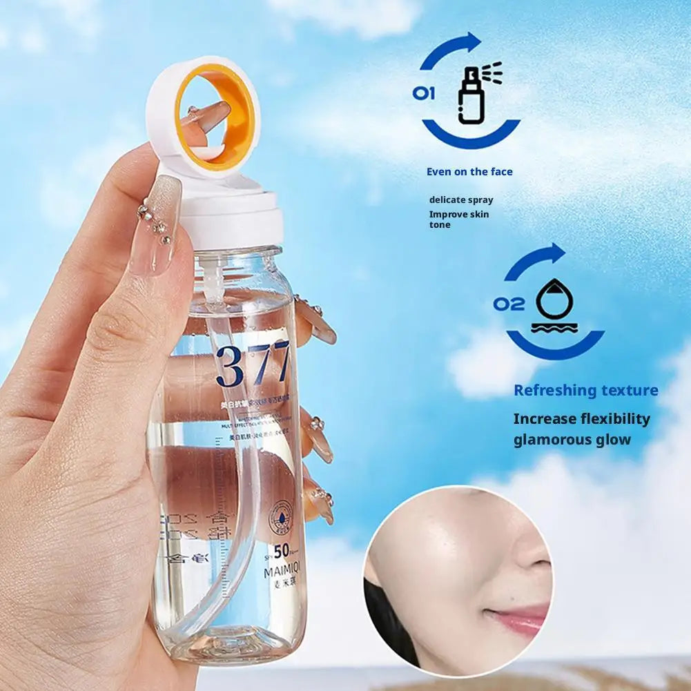 377 Sunscreen Spray SPF50+ Anti-aging Anti Wrinkle Moisturizing Whitening Sunscreen Spray Facial Body Neck Skin Care Spray 2025