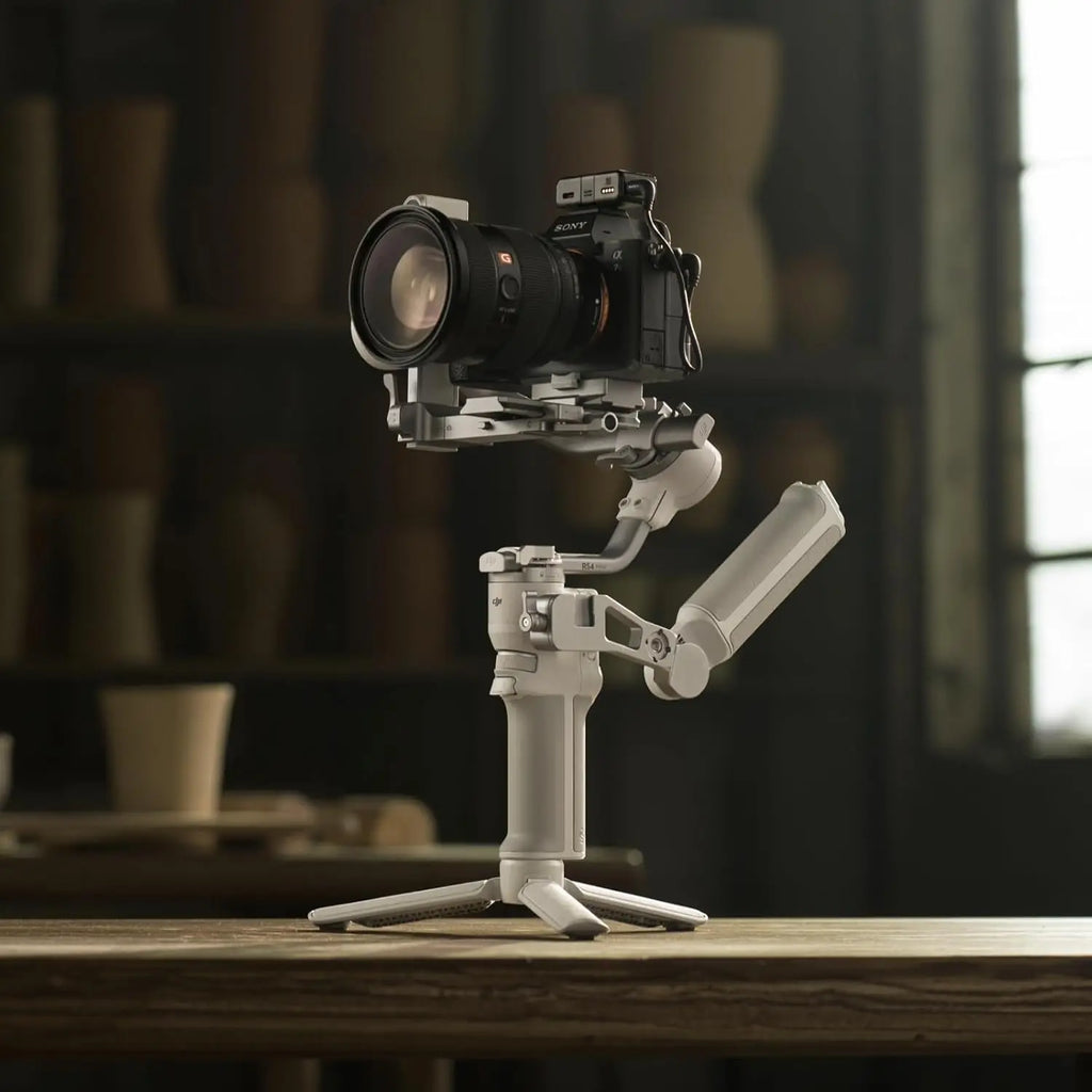DJI RS 4 Mini Handheld Gimbal Stabilizer For Sony A7/ ZV Camera And Smartphones Intelligent Tracking 4th-Gen Stabilization