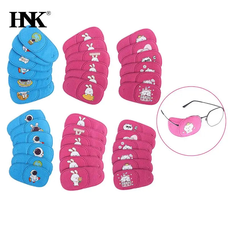 6pc/set Children Health Care Kids Child Occlusion Medical Lazy Eye Patch Eyeshade For Kids Strabismus Treatment Vision Care Ürün ana görseli