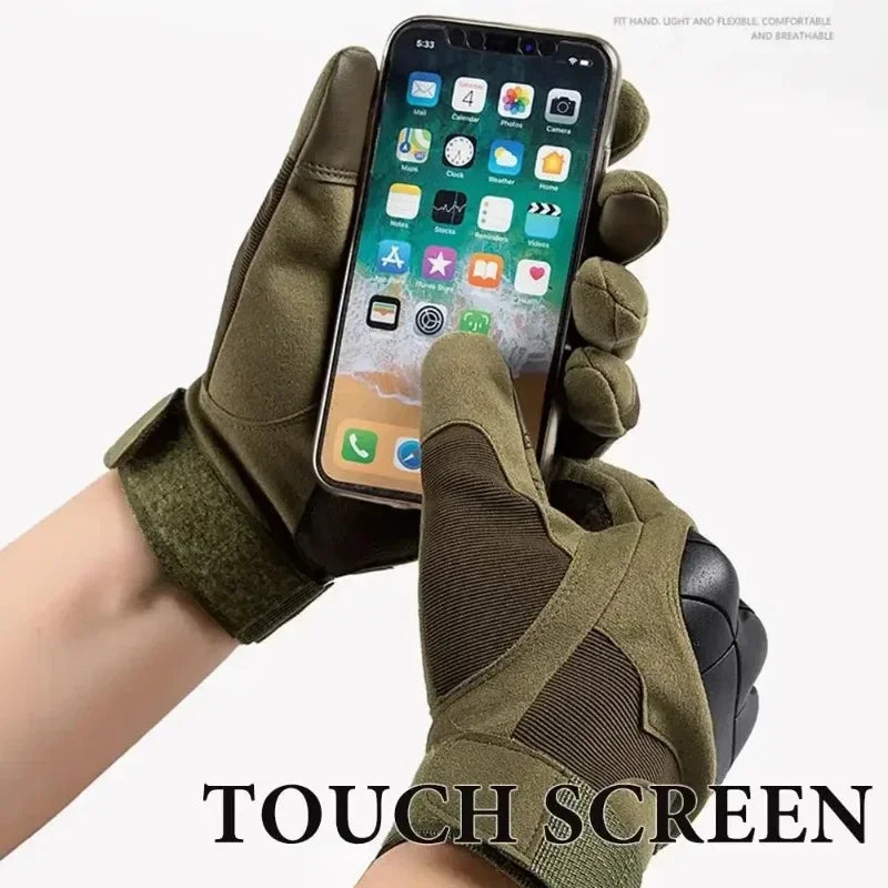 Motorcycle Camping Cycing Hiking Rock Climbing Tactical Gloves Touch Design Fitness Protection Sports Hunting Gloves Secondary image