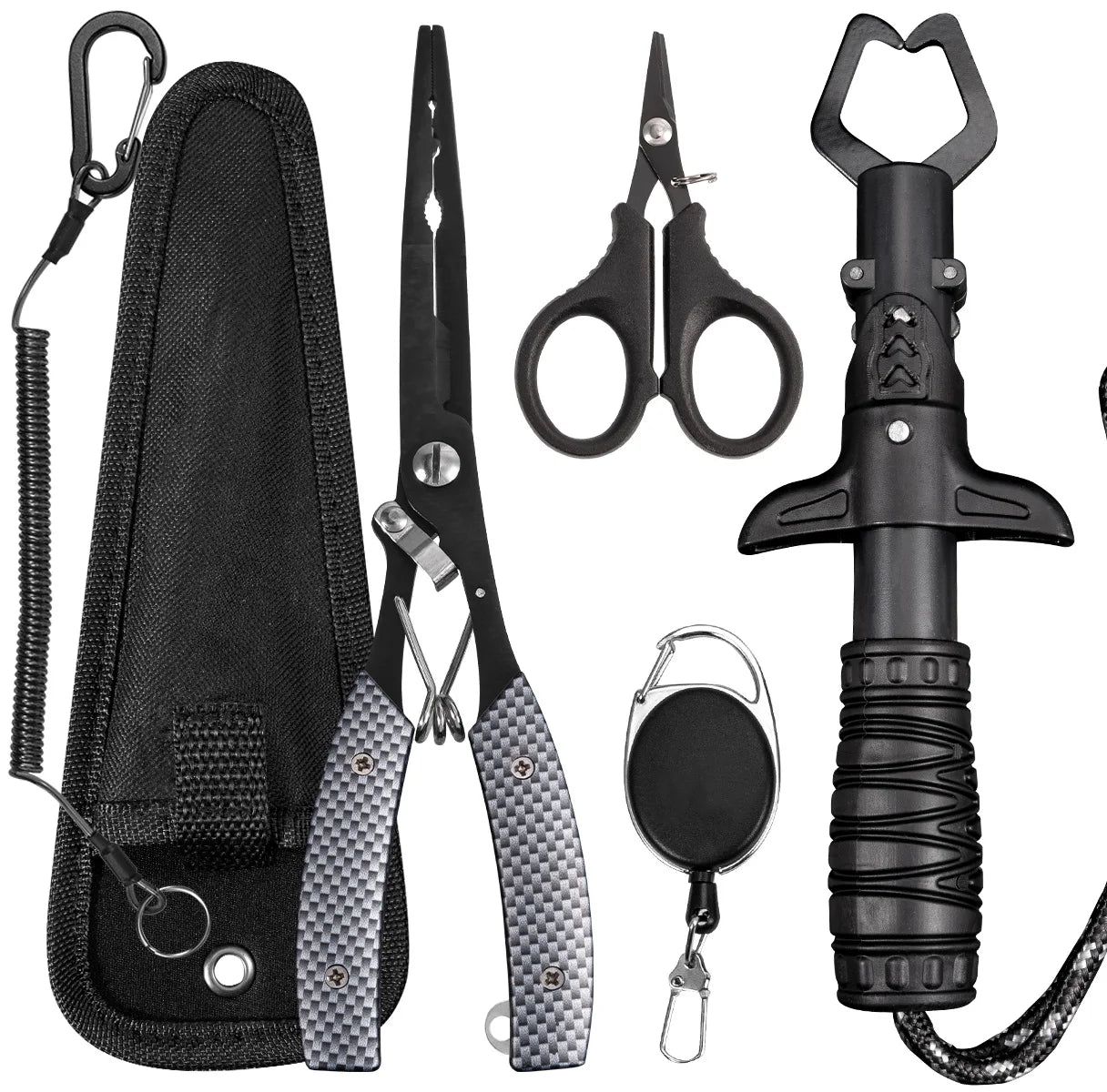 Multifunctional fishing accessories: stainless steel fishing pliers, seawater-resistant, outdoor fishing tools, men's gifts