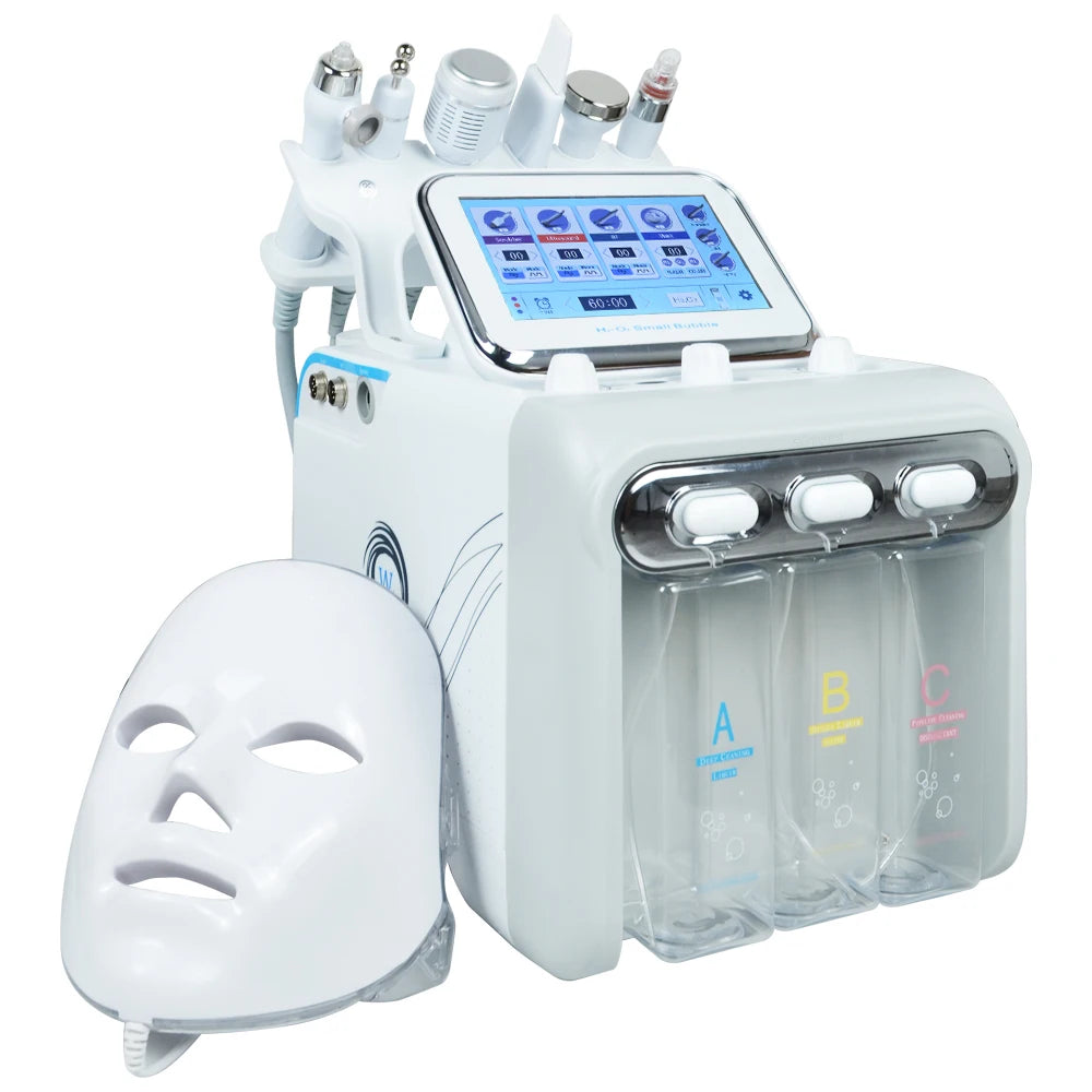 7 in 1 Dermabrasion Peel Spa Facial Machine Skin Rejuvenation Hydro Dermabrasion Hydro Aqua Face Deep Cleaning Skin Care Device Ürün ana görseli