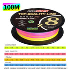 OBSEQUIO 8 Strand Braided Fishing Line 100/150/200M X8 PE Line fishing accessories For fishing equipment carp Braid Wire