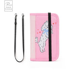 RFID Travel Wallet Passport Holder Credit Card Organizer Zipper Pouch Document Organizer Anti Theft Travel Accessories