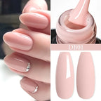 MTSSII 12pcs Gel Nail Polish Set Nude Pink Red Glitter Semi Permanent Soak Off  UV Gel Varnish Manicure Kit Nail Supplies DIY