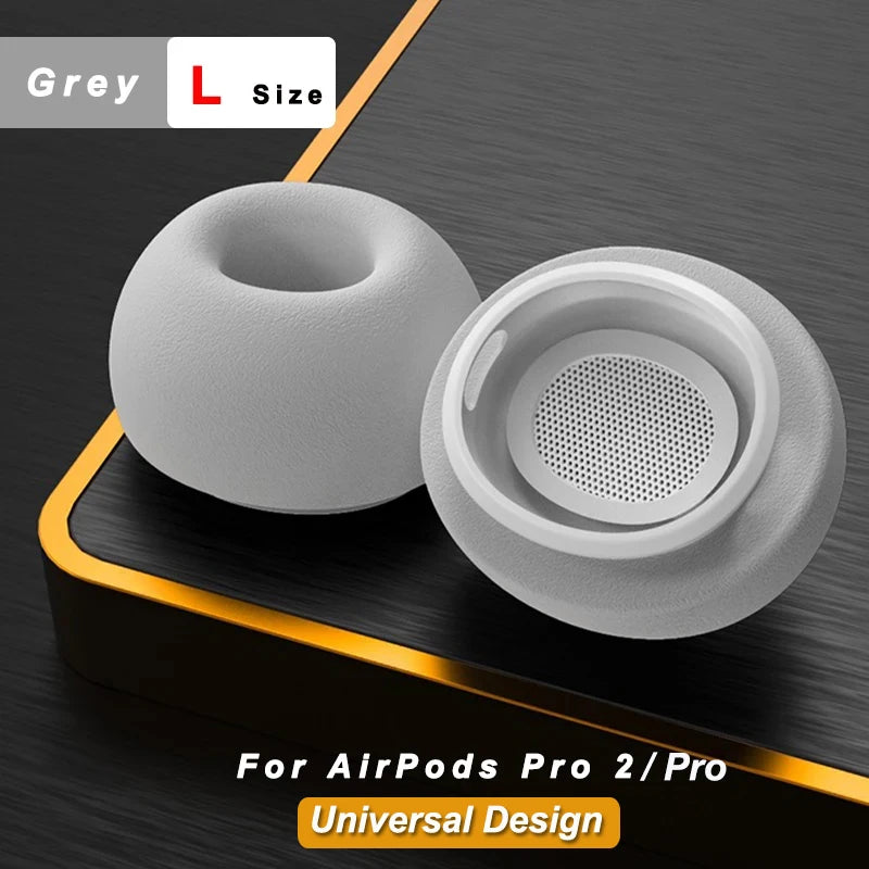 For Apple AirPods Pro 2 Ear Tips Memory Foam Tips Anti Slip Earbuds Ear Cushion Replacement Earphone Ear pads Small Medium Large