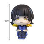 BLUE LOCK Action Figures Isagi Yoichi Bachira Meguru Anime Figure Q Version Figurine Collectible Model Children Toys Doll Gifts